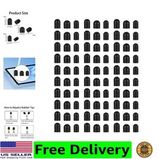 60Pcs Replacement Stylus Pen Tips - Soft Rubber Nibs for Touch Screen Pens, N... picture