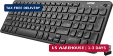 2.4G Wireless Keyboard Ultra Slim Full Size Keyboard with Numeric Keypad and Med picture