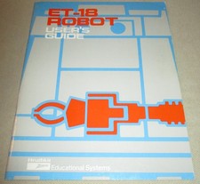 Vintage Heathkit Hero Robot ET-18 User's Guide 1982 picture