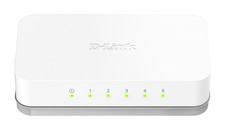 D-Link GO-SW-5E 5 Port Fast Ethernet Desktop Switch Unmanaged Network Splitter picture