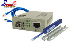 Multimode LC 10G SFP+ to Fiber Ethernet Media Converter with 10GSFP+ 300M 0.18Mi picture