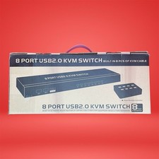 MT-VIKI KVM Switch 8 Port, 8X1 Rackmount KVM Switch VGA MT-801UK-L picture