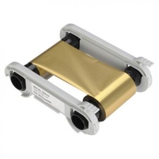 Evolis RCT016NAA HighTrust Monochrome Metallic Gold Ribbon Ribbon for Primacy picture