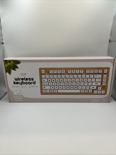 iJoy Wireless Wooden Keyboard picture