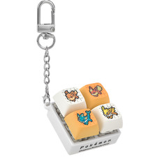 Pokemon x CU Keycap Keychain Eevee picture