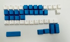 Drop Two Tone Shine Through Keycap Kit - Blue MDX-34629-4    41 keys picture