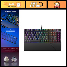 Wired USB Mechanical Gaming Keyboard - 100% Full-Size, Hot Swappable, RGB, PBT K picture