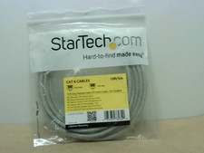 Startech C6PATCH10GR 10ft. Gray Molded CatUTP Patch Cable-ETL V-New In Box picture