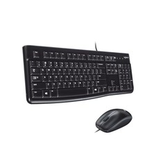 Logitech - MK120 Full-size Wired Membrane Keyboard and Mouse Bundle for PC wi... picture