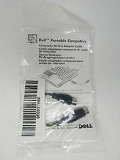 Dell Portable Computers Composite TV-Out Adapter Cable P/N 3848P Rev. A02 picture