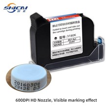 3 PCS Fast Dry 12.7mm Solvent Ink Cartridge Compatible picture
