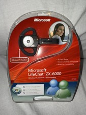Microsoft LifeChat ZX-6000 Wireless PC Headset Rechargable NEW picture