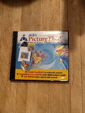 Sealed NEW Windows 95/98  AOL's Picture This Fun & Easy Photo Projects CD-ROM picture