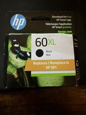 HP 60XL High-Yield black Ink Cartridge - Black (EXP 2025) NEW SEALED  picture
