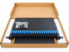 24 Port SC/UPC Fiber Optic Patch Panel 1U 19