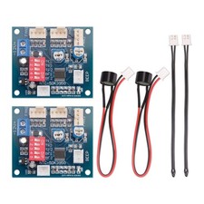 2pcs Dc 12v 4 Wire Pwm Pc Cpu Fan Temperature Control Speed Controller Module picture