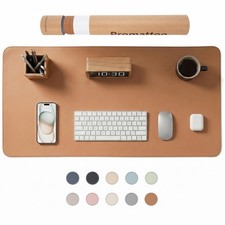Extra Large Desk Mat for Office, Non-Slip Waterproof PU Leather Mouse Pad picture