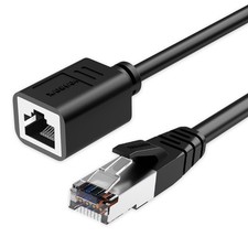 1ft Cat6 Ethernet Extension Cable Network Patch Cord RJ45 LAN Female To Male picture