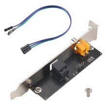 24Bit 192Khz Daughter Card SPDIF Optical and  Out Plate Cable Bracket2840 picture