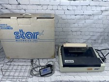 Star Micronics Gemini 10X Dot Matrix Printer GOOD WORKING COND. SEE *VIDEO* picture