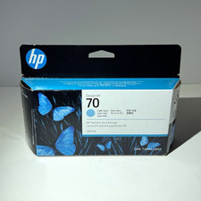 HP 70 Genuine/Original Light Cyan Ink Cartridge 130 ml C9390A For Z3100 picture