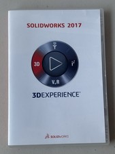 SOLIDWORKS 2017 3D Experience 2 Discs Windows NO SERIAL/CD KEY - Near Mint Discs picture