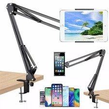 Long Arm Tablet Stand Phone Holder Lazy Bed Desk Mount For iPad iPhone Samsung picture