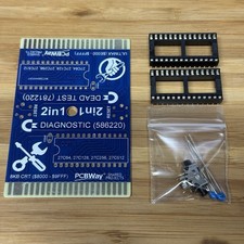 DIY Commodore 64 C64 Dead Test & Diagnostic Cartridge Kit (No EEPROM's Included) picture