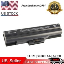 Battery For Sony Vaio VGN-FW140E VGN-FW510F VGN-NS240E VGN-NW270F VPCF115FM USA picture