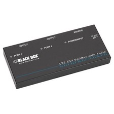 Black Box AVSP-DVI1X2 1X2 DVI-D SPLITTER WITH AUDIO AND HDCP With Audio a ~E~ picture