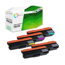 TCT 5PK TN339 Super Yield Compatible Toner Set For Brother HL L9200cdw MFC 9550 picture