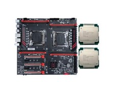 X99-8D4 E-ATX Motherboard With 2x Intel Xeon E5-2696 V3 18C/36T 2.3GHz CPU/* picture
