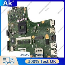 X450VC Laptop Motherboard For ASUS X450VC X450V A450C 0G/2G/4G RAM Tested OK picture