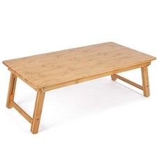 Large Size Floor Desk Floor Table Tray With Folding Legs Adjustable Low Coffee T picture