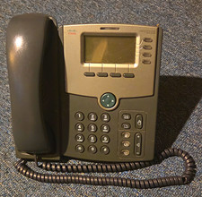 Cisco SPA504G 4-Line Gray IP VoIP Phone Speakerphone Ethernet (RJ-45) picture