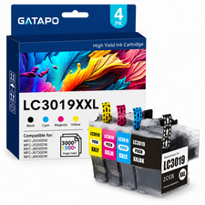4PK LC3019XXL High Yield Ink Set for Brother MFC-J5335DW J6530DW J6730DW J6930DW picture