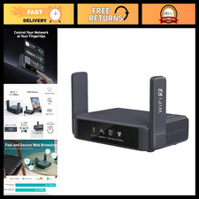 Wi-Fi 7 Travel Router with Touchscreen, 2.5G, Portable Slate Design, Fast Intern picture