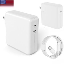 138W USB-C Mac Book Pro Charger Block 6Foot Charging for Apple MacBook iPhone 17 picture