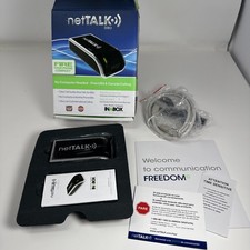 netTALK DUO VoIP Home Phone Adapter, Voicemail, Free 411, Enhanced 911, Fax picture