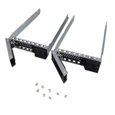 for Dell PowerEdge Server X7K8W 3.5 Inch Hard Drive Tray Caddy Replacement 2PCS picture