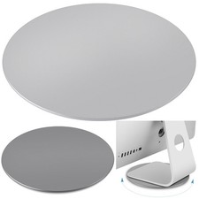 Aluminium 360° Rotating Swivel Base Turntable Stand Plate for iMac PC Monitor picture