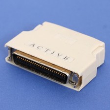 SCSI 50 Pin Centronics Male HD50 External Active SCSI Terminator HRS Apple Amiga picture