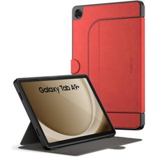 For Samsung Galaxy Tab A9 Plus Case Poetic Magnetic Folio Stand Cover Dark Red picture