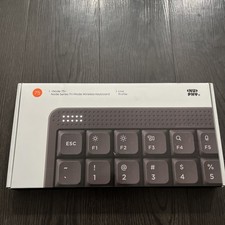 NuPhy Node 75 Low-Profile Ink Gray Brown Nano Switches picture
