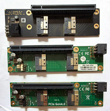 PCI Express 4.0 x16 Riser/Adapter Board 2-Port SlimSAS 8i RBS-16G4-2P54 picture