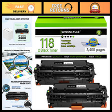 2 Pack Compatible Black Toner Cartridge CRG118 for Canon ImageCLASS Printers picture
