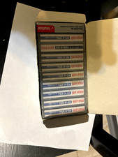 Data storage cartridges  9 maxell hs-4/125s + 1  imation 4mm DDS-90  total of 10 picture