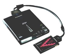 Panasonic Portable External 20x PCMCIA CD-ROM Drive with Cable Kit KXL-807a picture