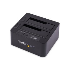 StarTech.com Standalone Hard Drive Duplicator, External Dual Bay USB 3.0 (5 Gbps picture
