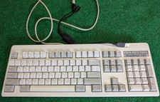Topre Realforce 101 Keyboard with USB adapter - US Keys (Preowned) RARE ML0100 picture